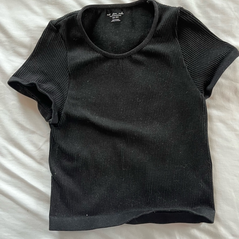 urban outfitters ribbed mini tee